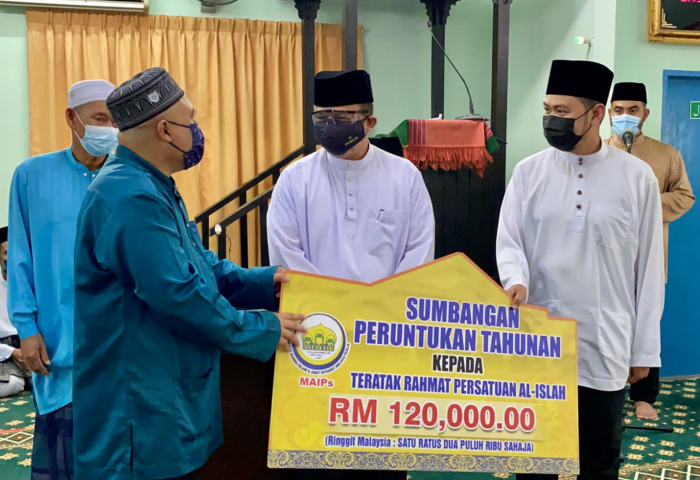 MAIPs sumbang RM120,000 kepada Teratak Rahmat